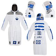 Star Wars R2-D2 Hooded Cotton Bathrobe